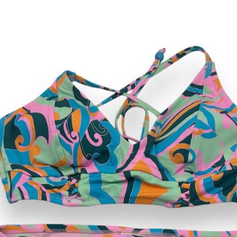 Colorful Women's Swim Top - Picture 4 of 13